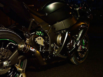 Racefit Growler Titanium Carbon Slip-On Exhaust for Kawasaki ZX-10R